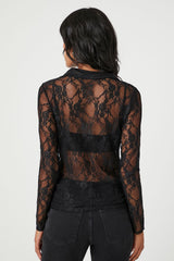 Sheer Lace Shirt