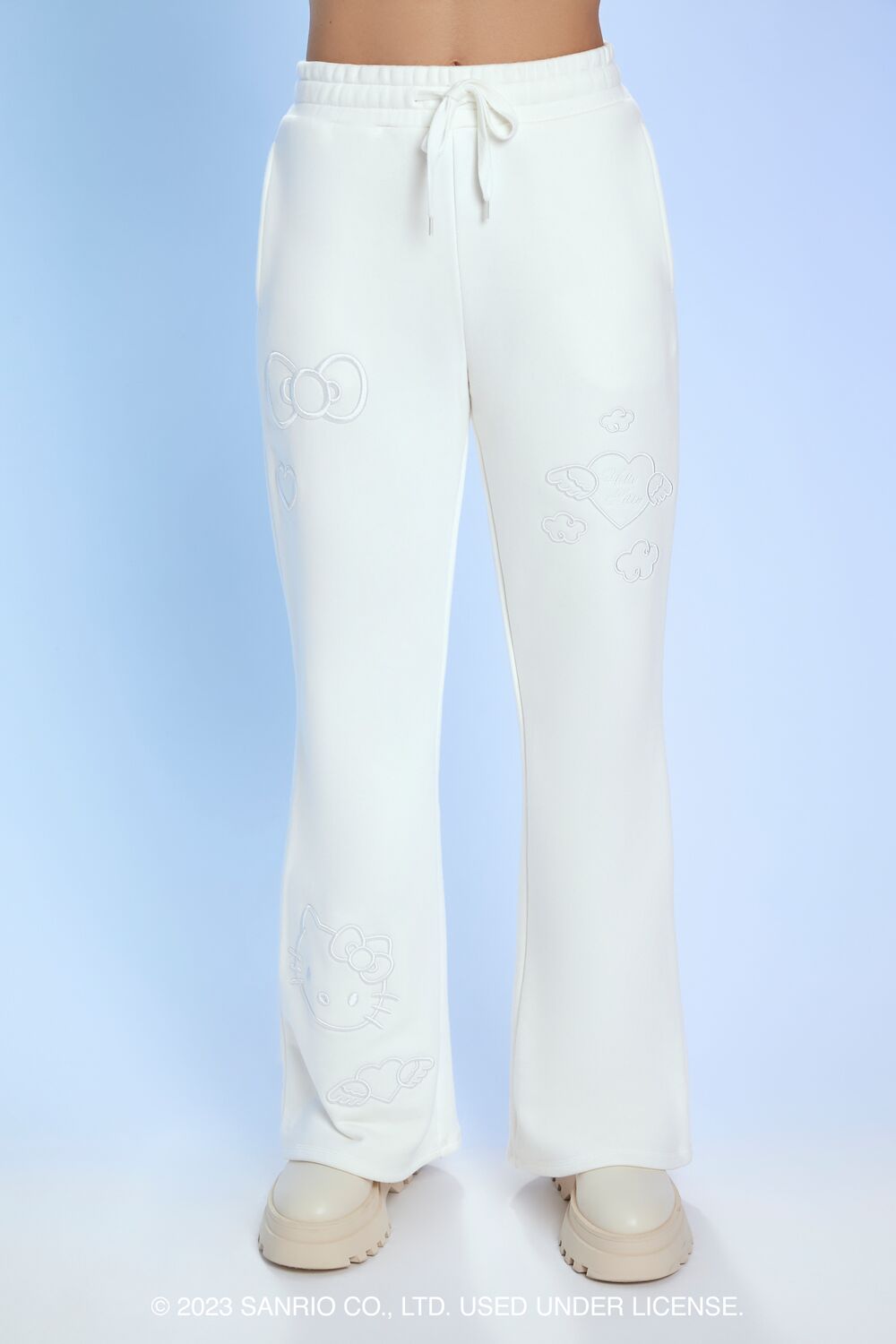 Hello Kitty Embroidered Pants