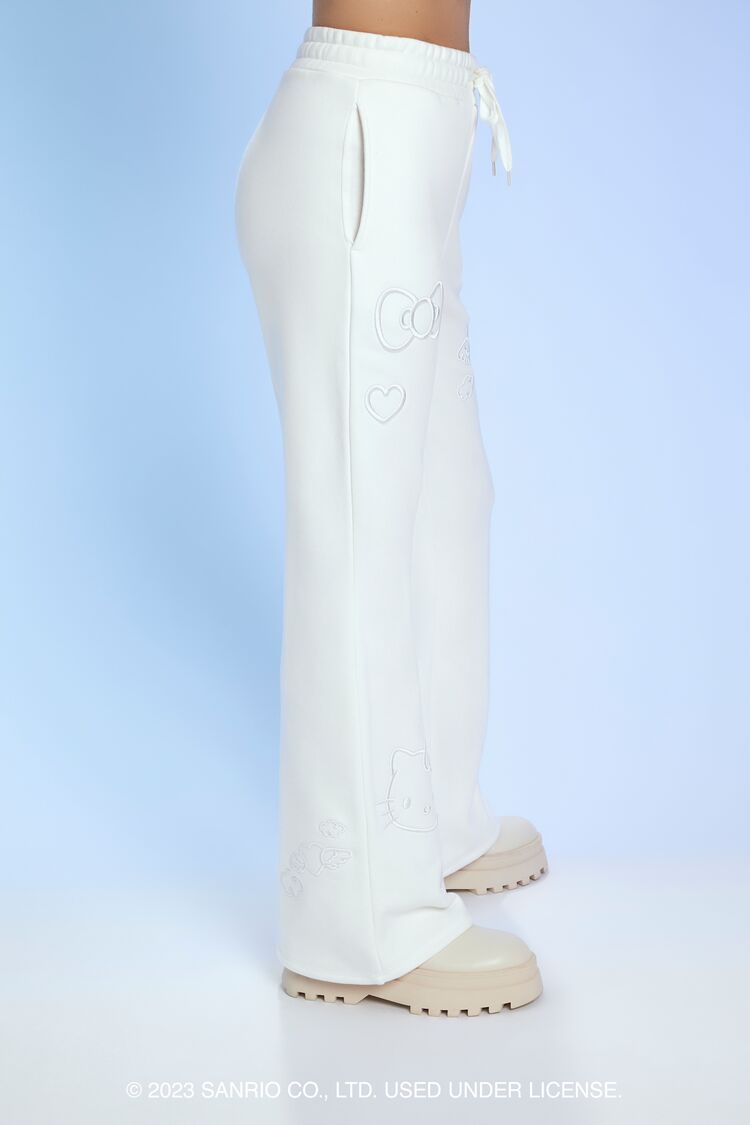 Hello Kitty Embroidered Pants