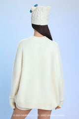 Hello Kitty Embroidered Sweater