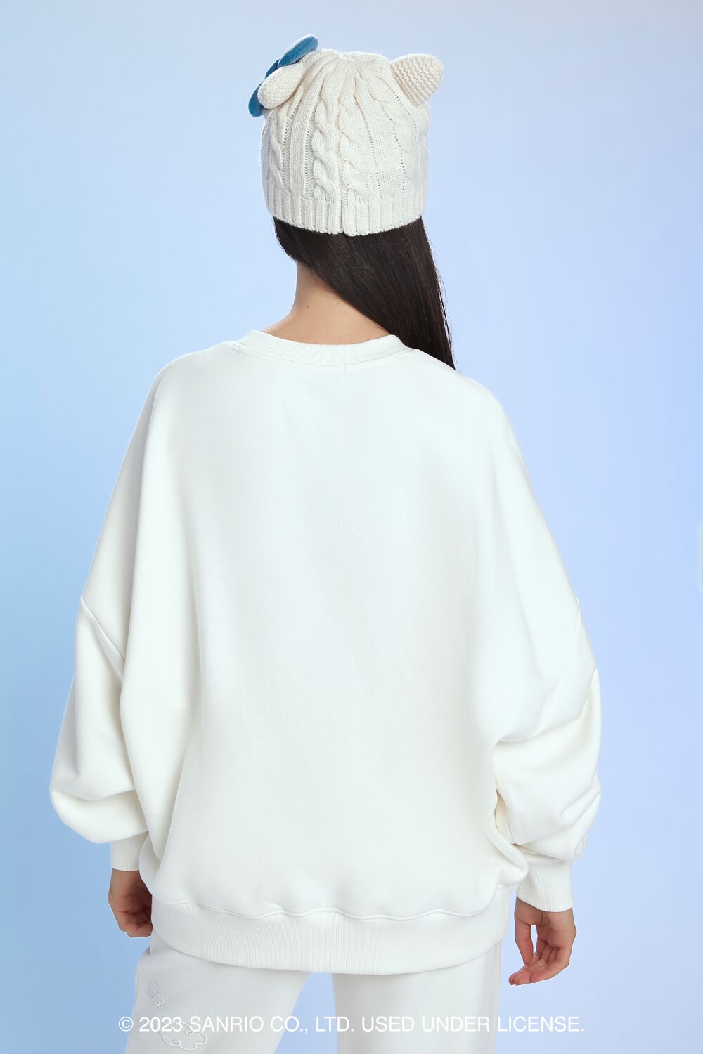 Angel Hello Kitty Embroidered Pullover