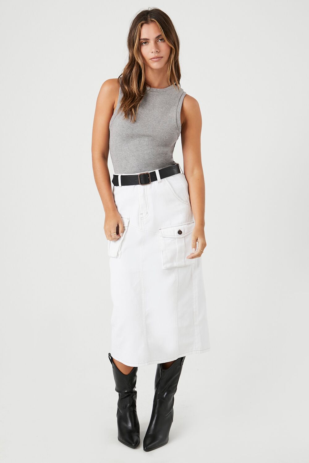Ribbed Knit Tank Top