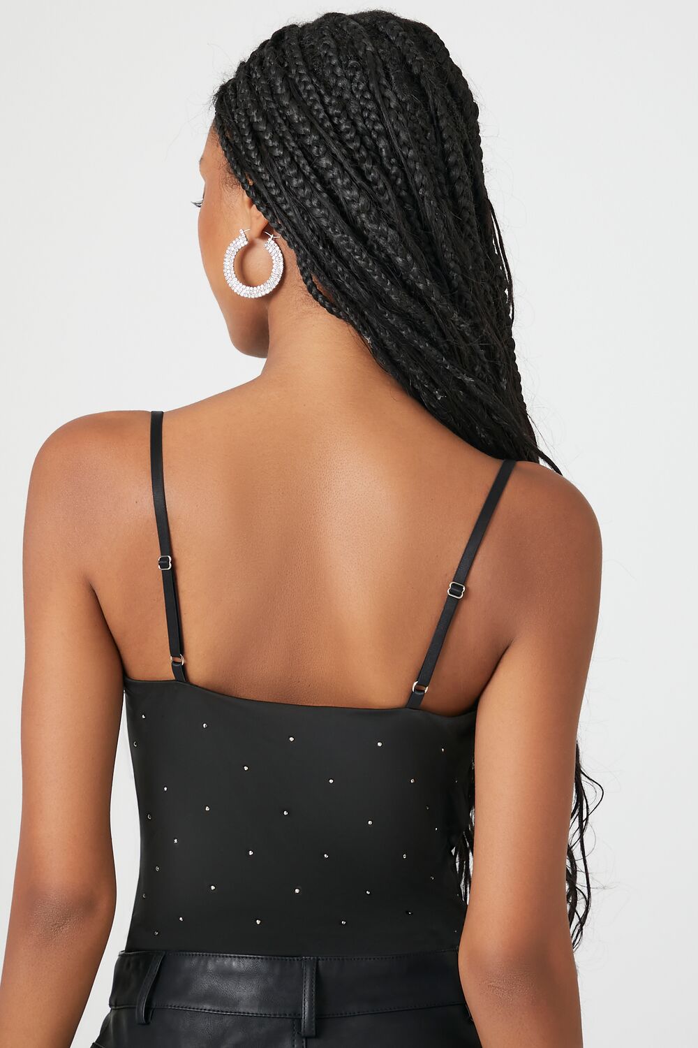 Rhinestone Cami Bodysuit