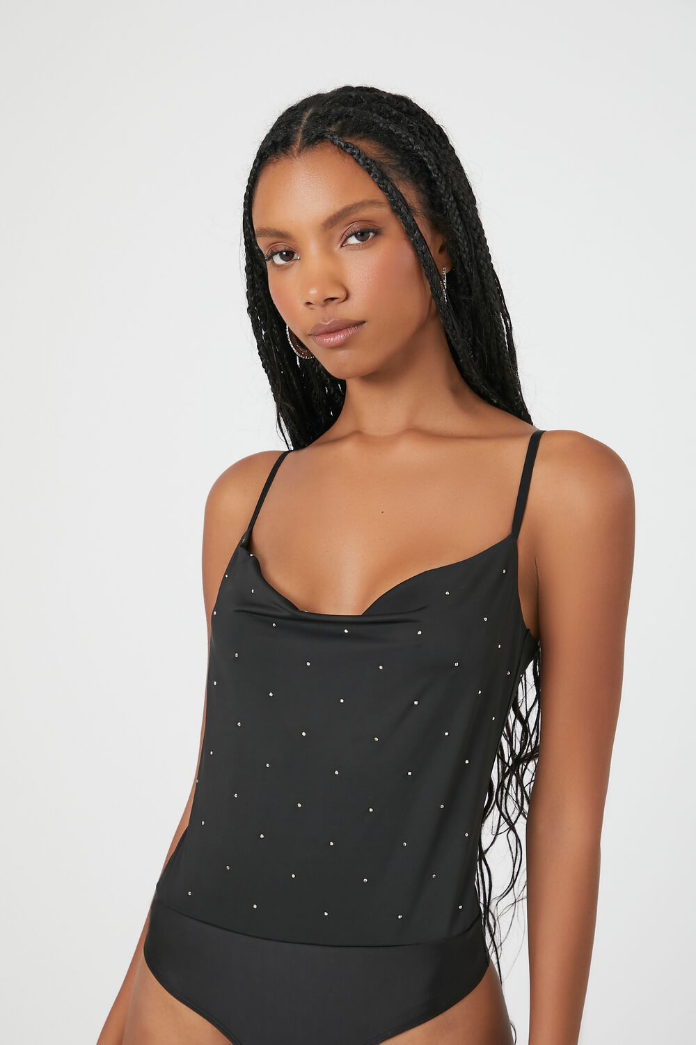 Rhinestone Cami Bodysuit