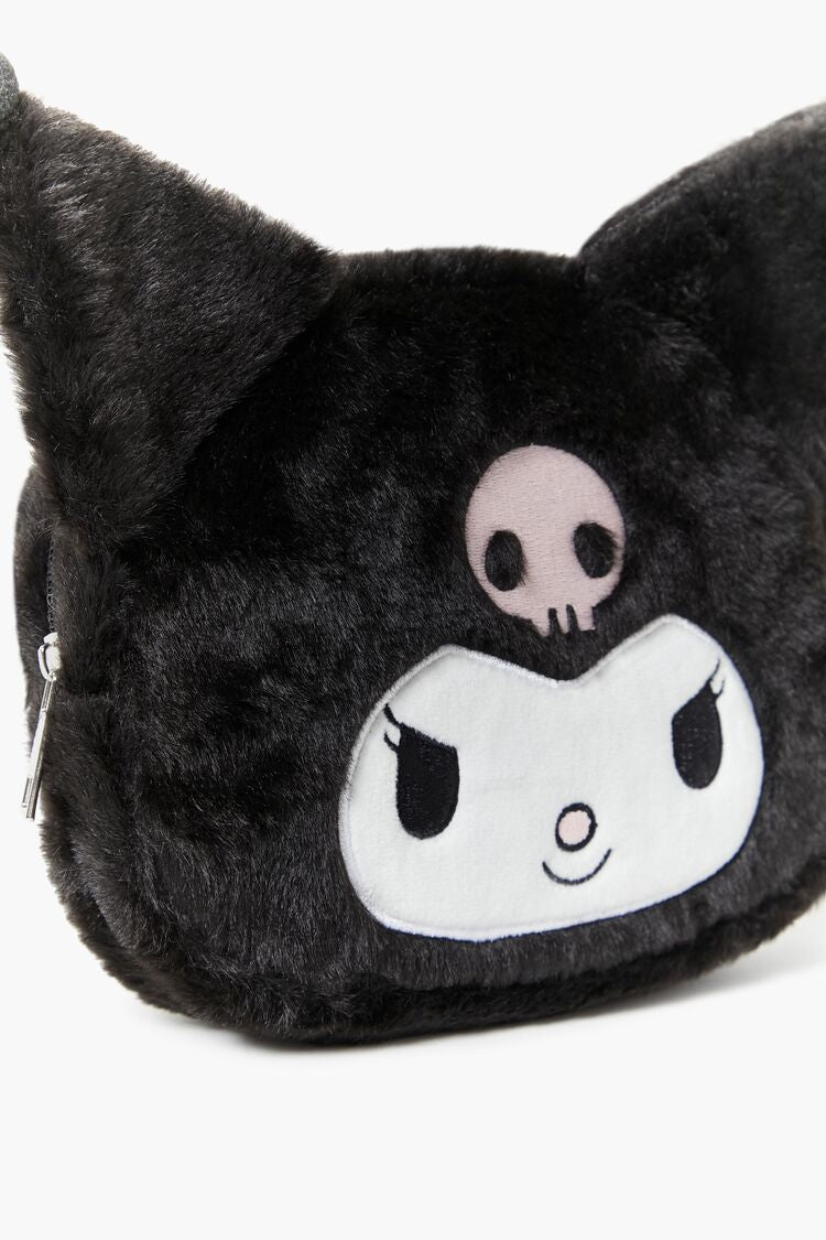 Plush Kuromi Makeup Bag