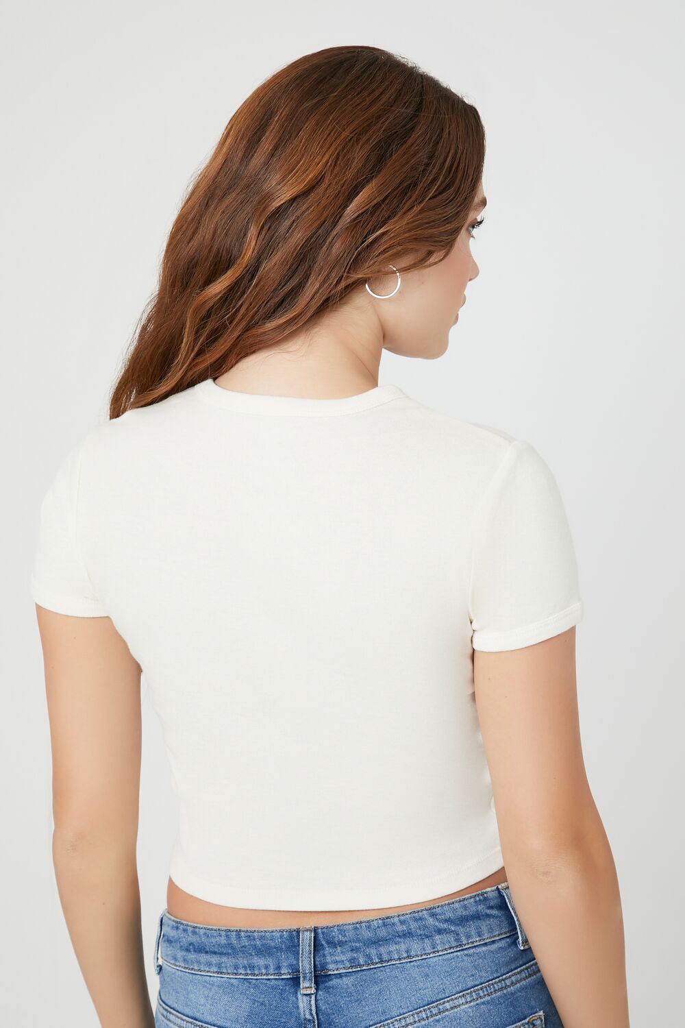 Cropped I Love NY Graphic Tee