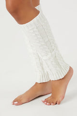 Cable Knit Leg Warmers