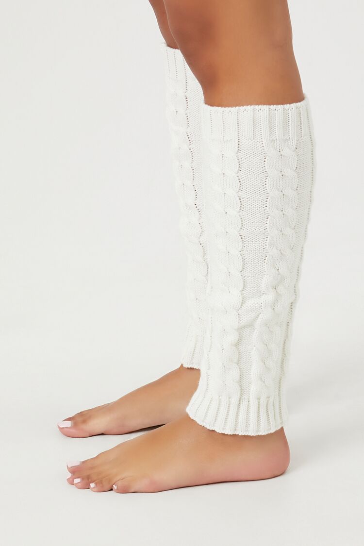 Cable Knit Leg Warmers