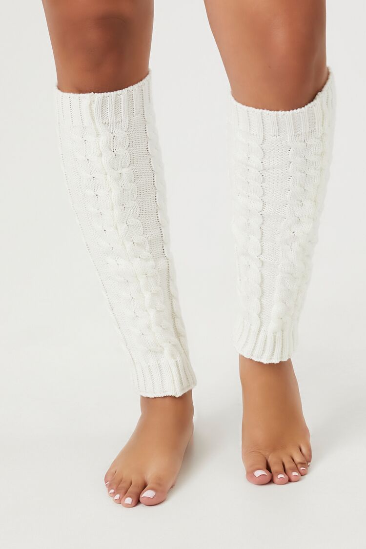 Cable Knit Leg Warmers