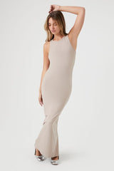 Sleeveless Bodycon Maxi Dress