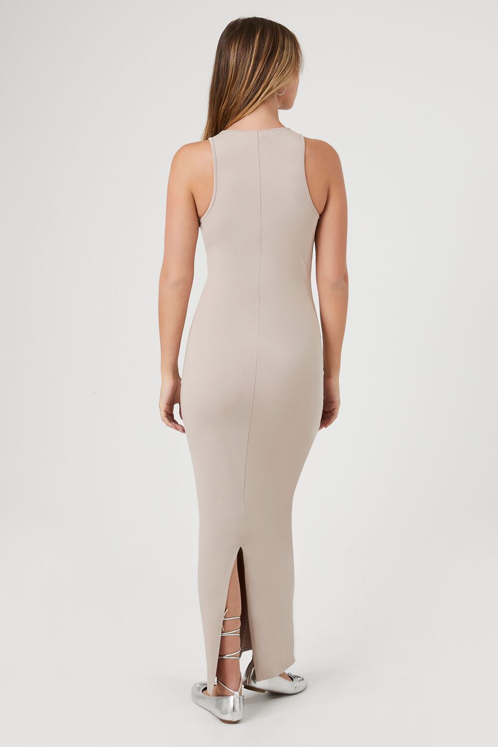 Sleeveless Bodycon Maxi Dress