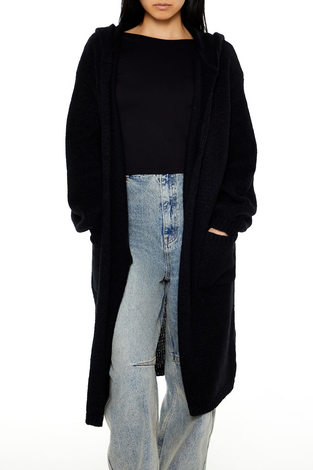 Hooded Cardigan Sweater