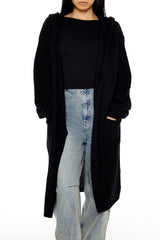 Hooded Cardigan Sweater