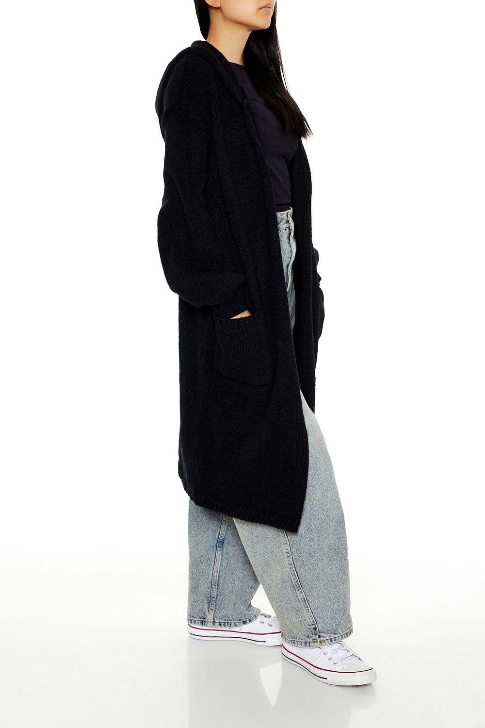 Hooded Cardigan Sweater