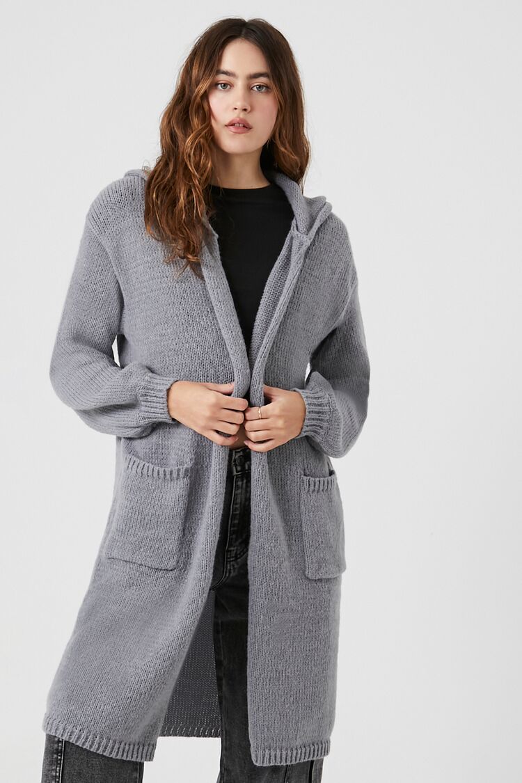 Hooded Cardigan Sweater