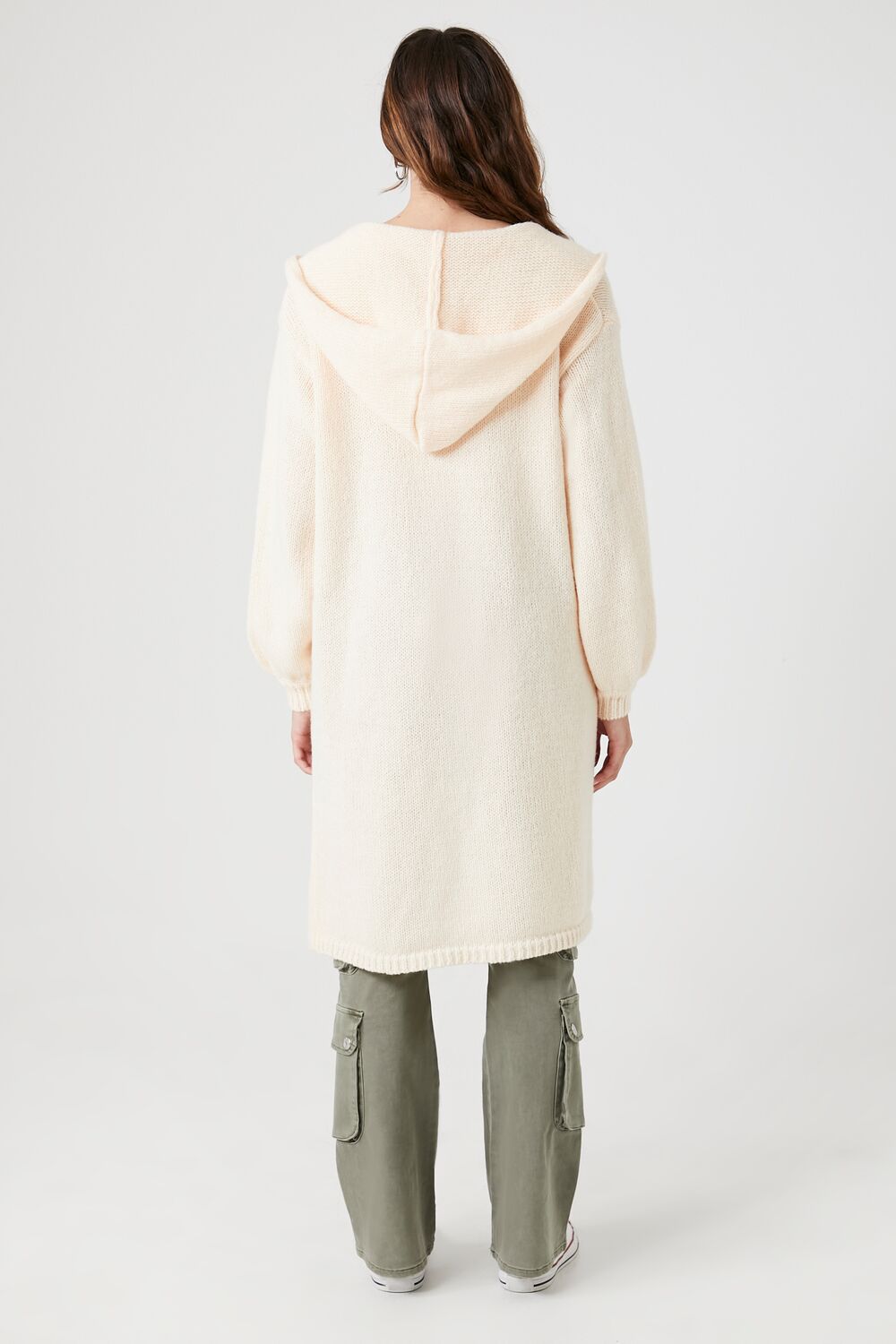 Hooded Cardigan Sweater