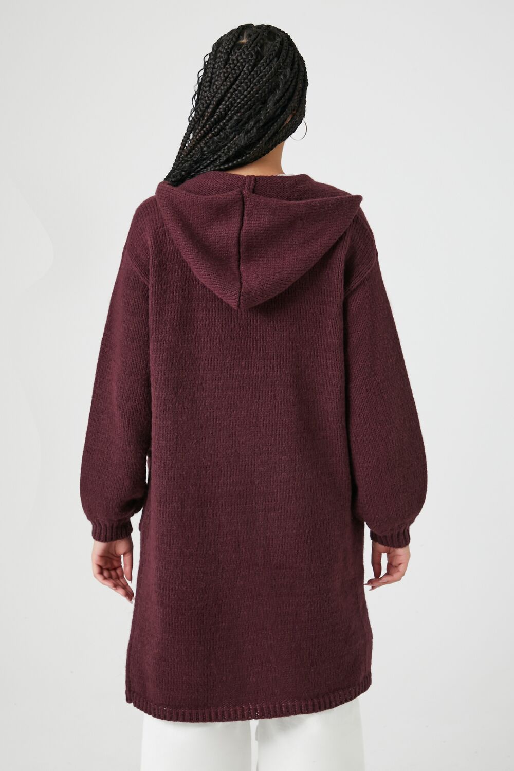 Hooded Cardigan Sweater