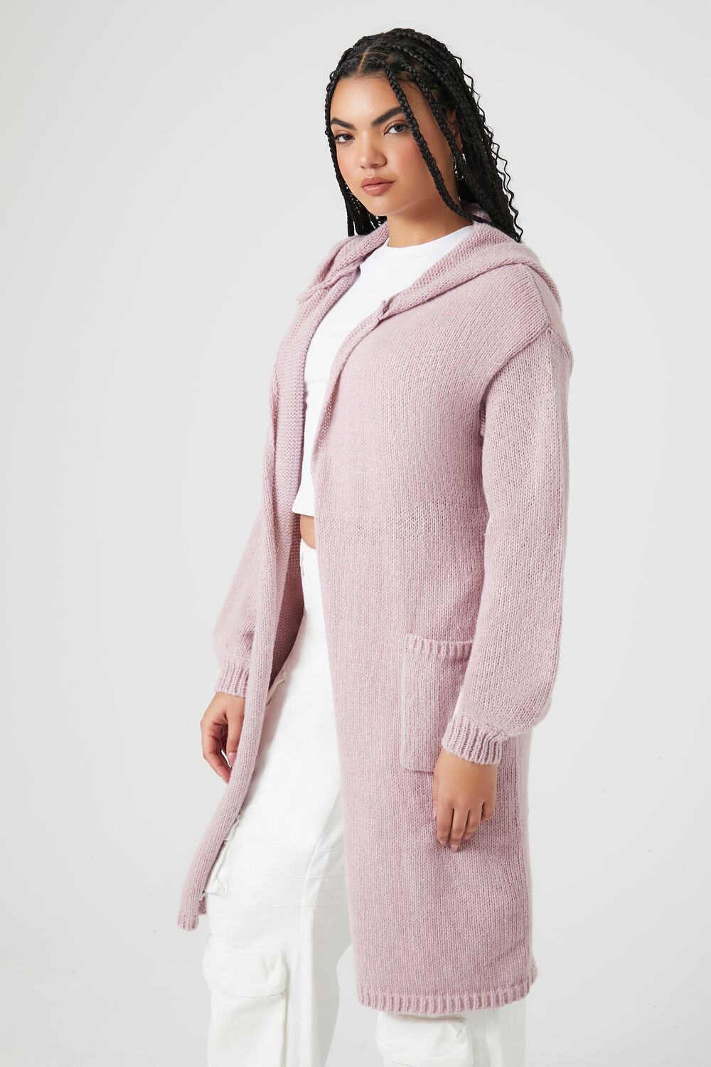 Hooded Cardigan Sweater