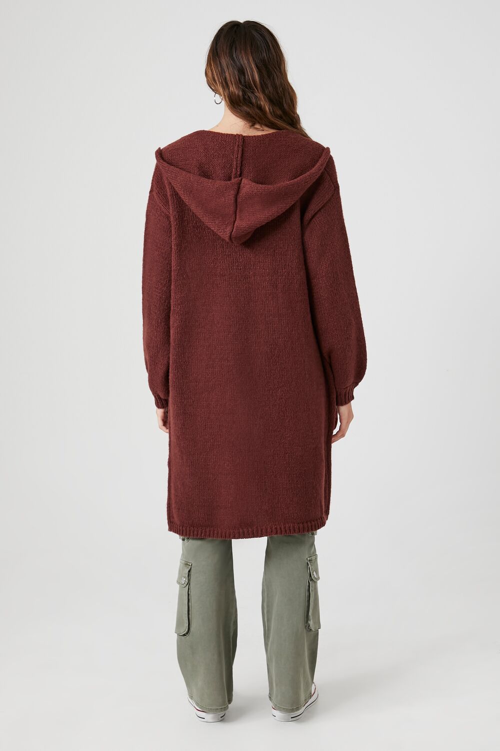 Hooded Cardigan Sweater