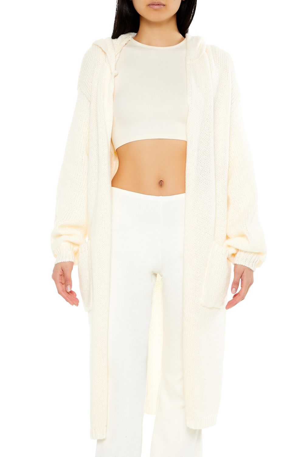 Hooded Cardigan Sweater