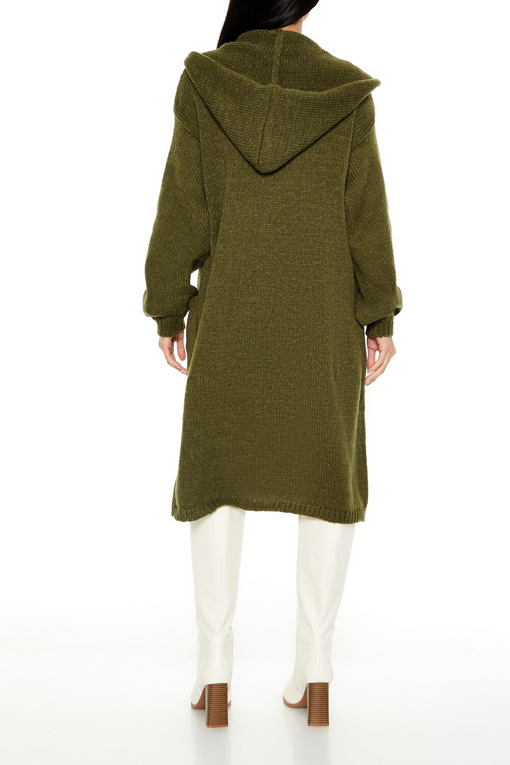 Hooded Cardigan Sweater