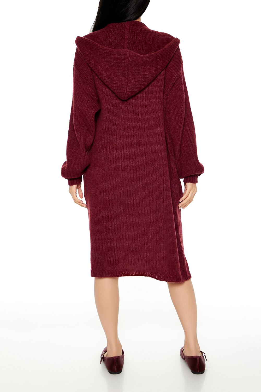 Hooded Cardigan Sweater