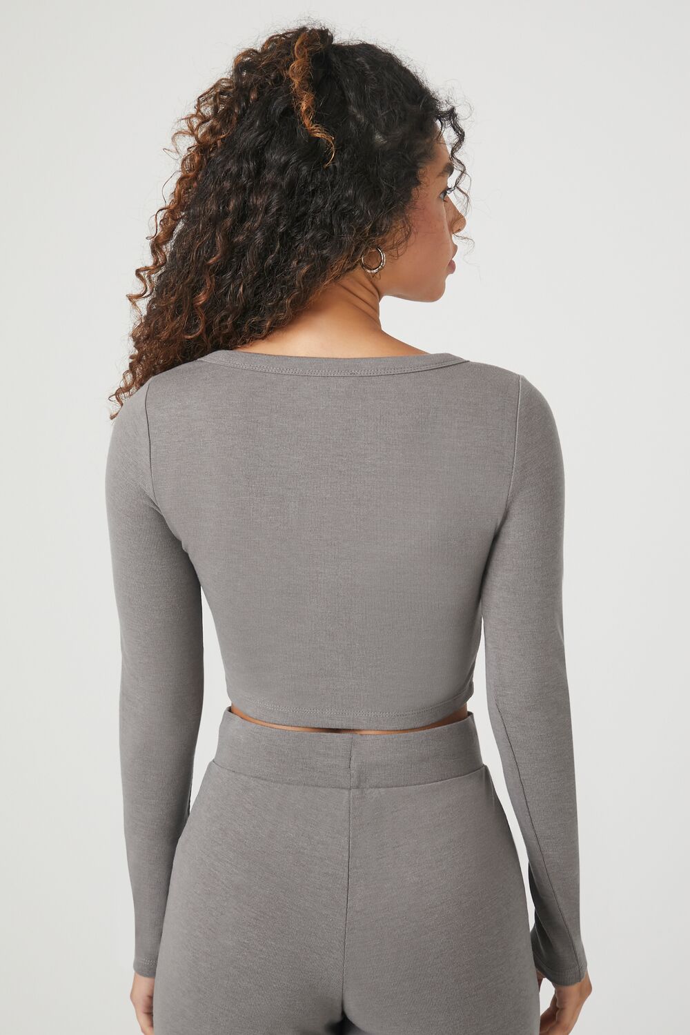 Scoop-Neck Crop Top