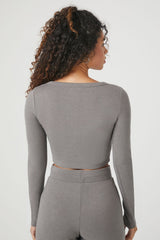 Scoop-Neck Crop Top