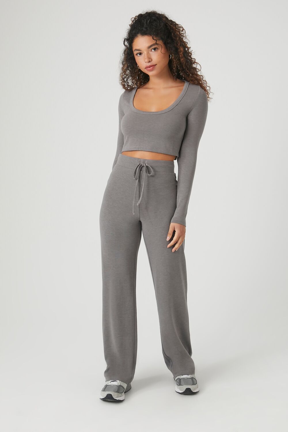 Scoop-Neck Crop Top