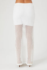 Sheer Crochet Maxi Skirt