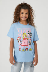 Girls Mario Kart Graphic Tee (Kids)