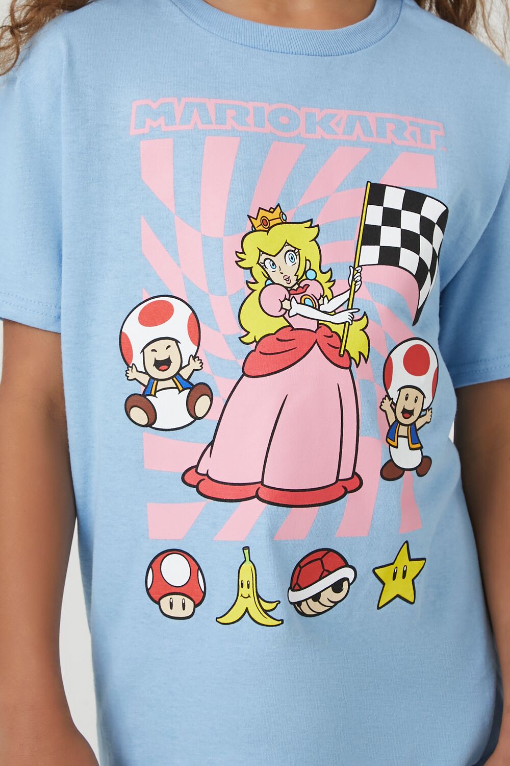 Girls Mario Kart Graphic Tee (Kids)