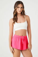 Drawstring Pajama Shorts