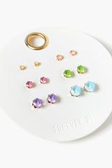 CZ Stud Earring Set