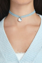 Hello Kitty Lace Charm Choker