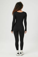 Ribbed Seamless Jumpsuit