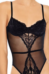 Sheer Lace Lingerie Bodysuit