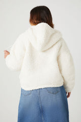 Plus Size Faux Shearling Jacket