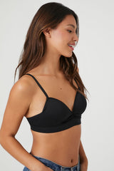 Seamless Longline Ruched Bralette