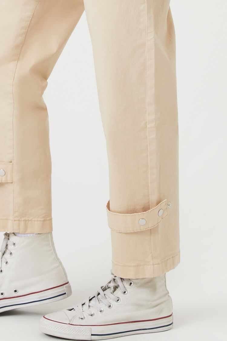 Lace-Up Straight-Leg Pants