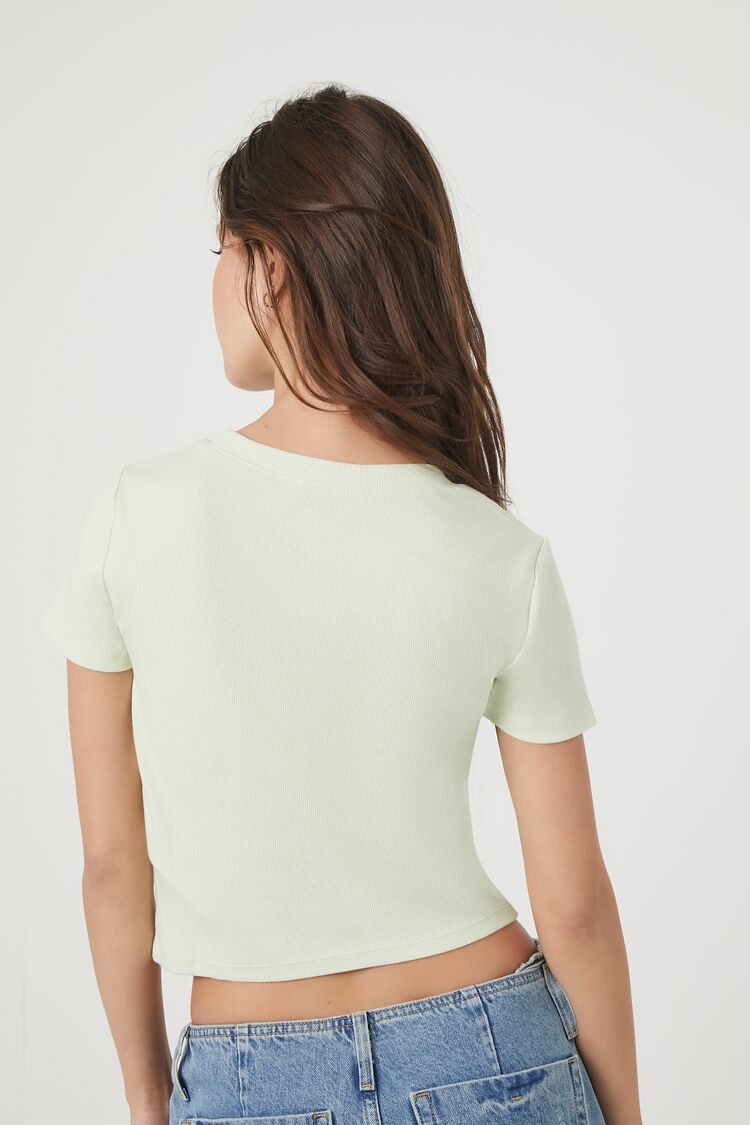 Cotton-Blend Crew Tee