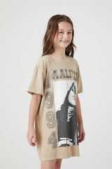 Girls Aaliyah T-Shirt Dress (Kids)