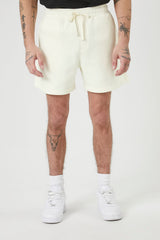 Cotton-Blend Drawstring Shorts