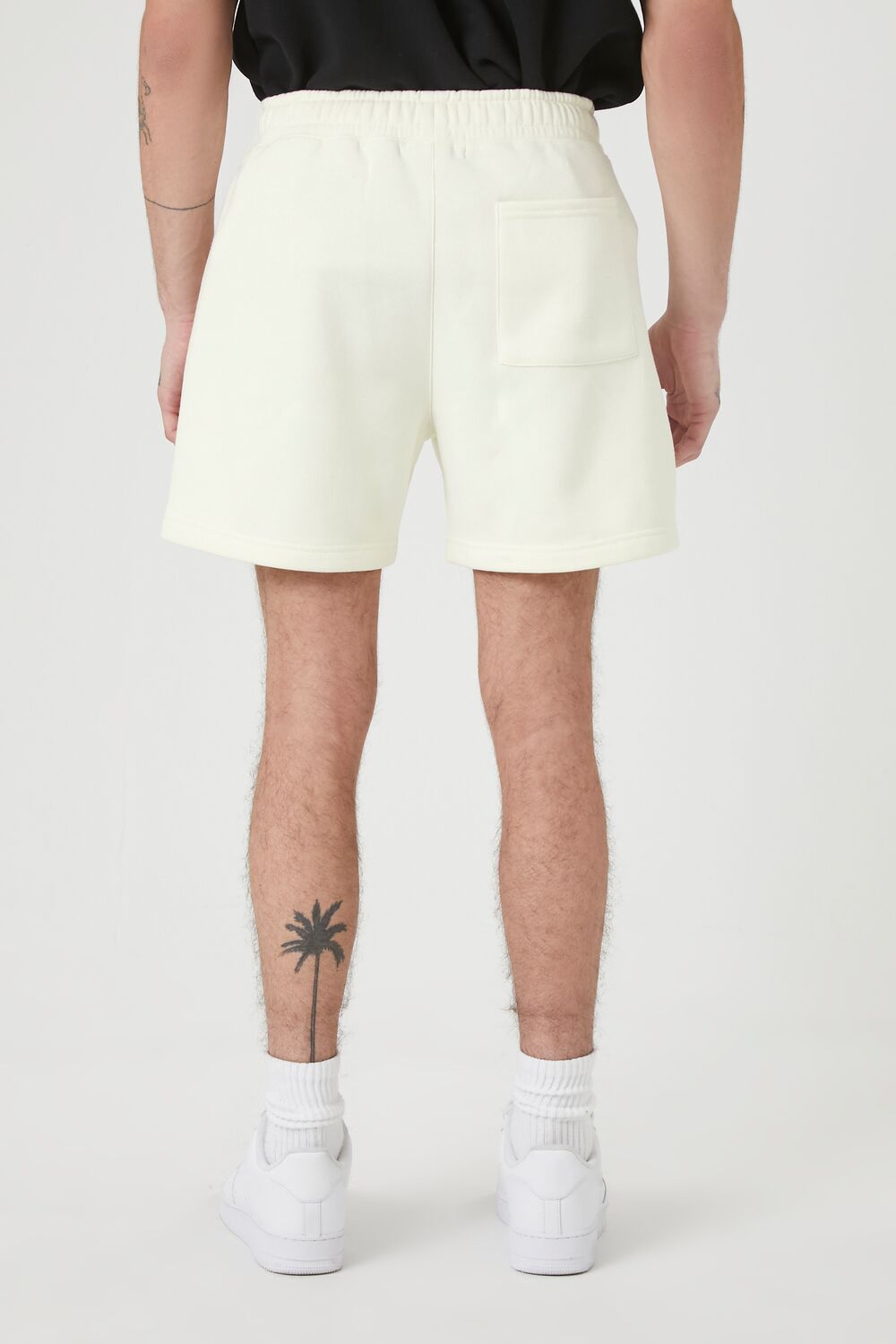 Cotton-Blend Drawstring Shorts