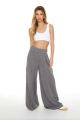 Wide-Leg Cargo Pants