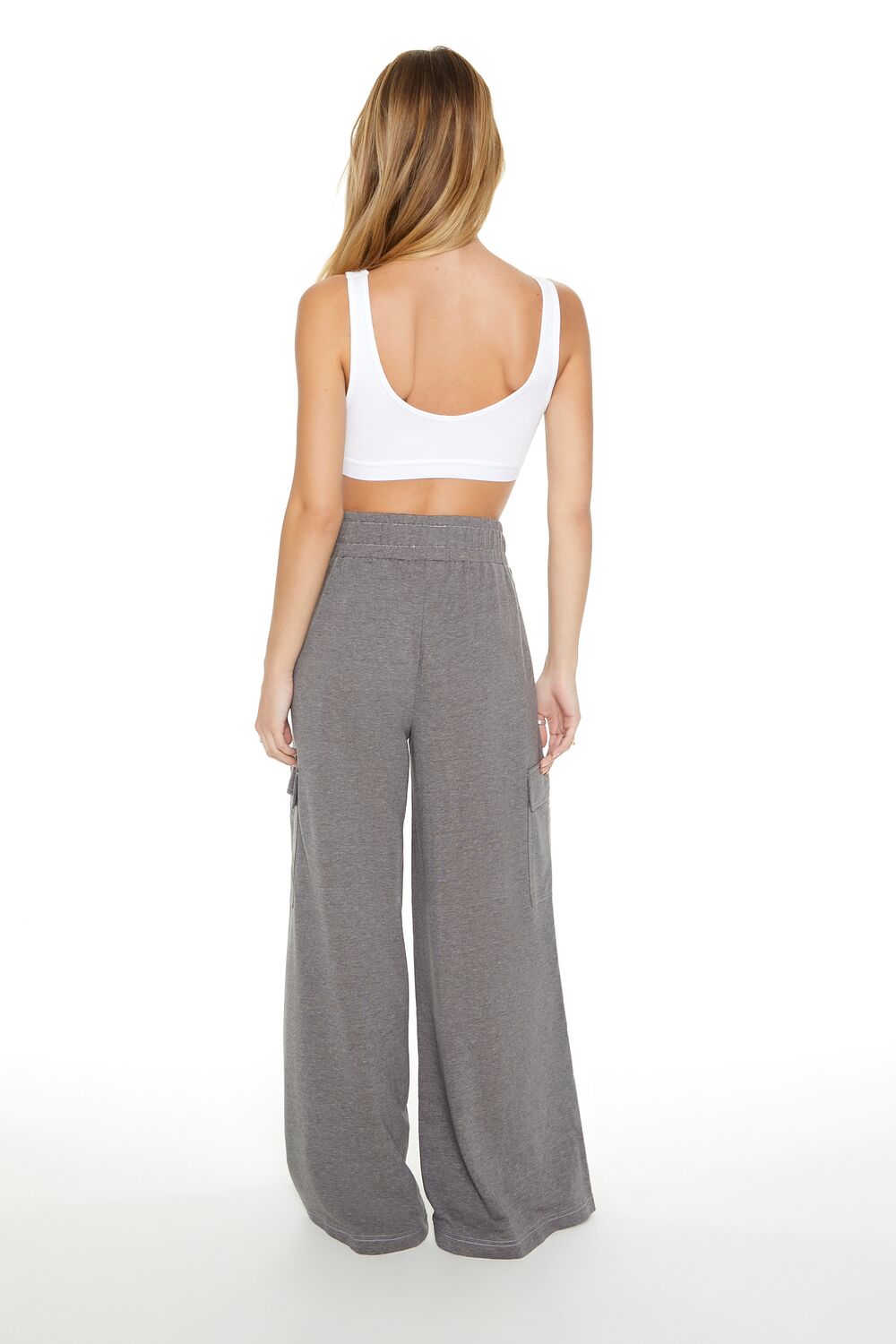 Wide-Leg Cargo Pants