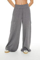 Wide-Leg Cargo Pants