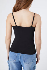 Cotton Scoop Neck Cami