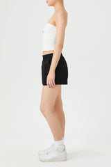 Cuffed Twill Pull-On Shorts