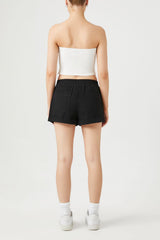 Cuffed Twill Pull-On Shorts